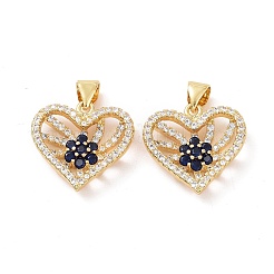 Ottone micro spianare pendenti zirconi&nbsp;ZIRC-I063-38G