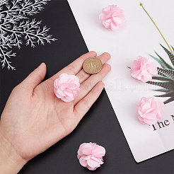 40 шт. цветы из полиэфирной ткани&nbsp;FIND-CP0001-07B