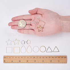 Кольца из латуни/нержавеющей стали 304&nbsp;FIND-SC0001-09