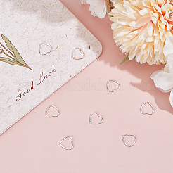 8 шт. стойка с покрытием 925 соединительных кольца из стерлингового серебра&nbsp;STER-ME0001-14