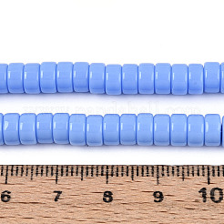 Opake Volltonglasperlenstränge&nbsp;GLAA-N026-3x6mm-08
