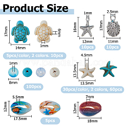 Kit di perline fai da te a tema oceano estivo&nbsp;DIY-HS0001-72