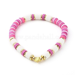 Ensembles de bracelets extensibles en perles d'argile polymère faites à la main&nbsp;BJEW-JB06353-01