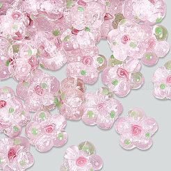 40шт ручной работы бусины лэмпворк&nbsp;LAMP-PA0001-11C