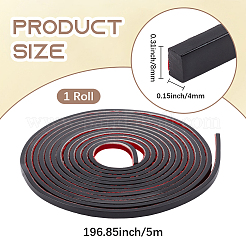 Moldura flexible autoadhesiva de pvc&nbsp;DIY-WH20007-40A-06