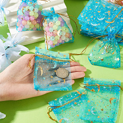 30 sac cadeau en organza à cordon&nbsp;ABAG-TA0002-21F