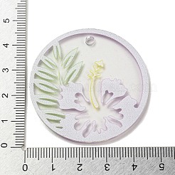 Непрозрачные акриловые подвески&nbsp;BACR-C001-01D