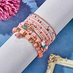 Набор браслетов из бисера в стиле бохо&nbsp;JB736A