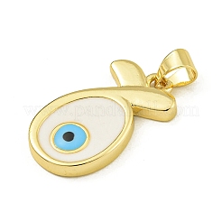 Подвески из латуни с эмалью в стойку&nbsp;KK-U029-12G