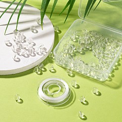 Perle rotonde di cristallo di quarzo aa di grado naturale 100pcs 8mm&nbsp;DIY-LS0002-36
