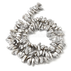 Гальванические оболочки жемчужные бусы пряди&nbsp;BSHE-M036-01B