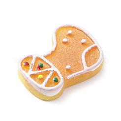 Navidad resina opaca y plástico imitación galletas decoden cabujones&nbsp;RESI-K019-54B