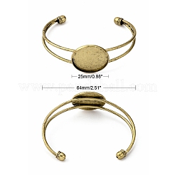 Création de bangle en laiton&nbsp;MAK-S001-SZ016AB-25