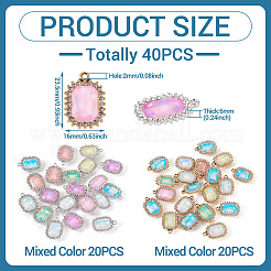 40 шт. 2-цветный сплав с УФ-покрытием&nbsp;FIND-PJ0001-41