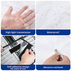 Transparente PVC-Gepäckabdeckung&nbsp;AJEW-WH0485-02D