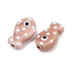 Фарфоровые бусины ручной работы&nbsp;PORC-B009-03A