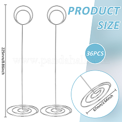 36 clip in ferro per biglietti da visita&nbsp;AJEW-WA0003-44P