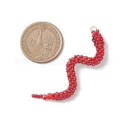 Стеклянные бусины большие подвески&nbsp;PALLOY-MZ01157-02