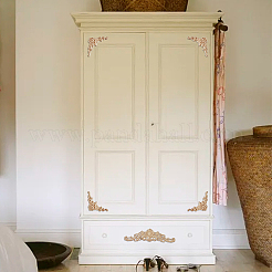 Applique onlay sculptée en bois&nbsp;AJEW-DC0001-62