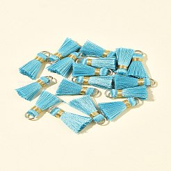 20 pz decorazioni con nappe in policotone (poliestere cotone) fatte a mano&nbsp;FIND-FS0003-27B