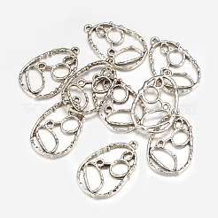 Pendente in lega stile tibetano&nbsp;PALLOY-EA10905Y-AS-NF