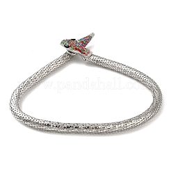 Ожерелья-цепочки из сплава попкорна&nbsp;LS-NJEW-Z020-01D-P