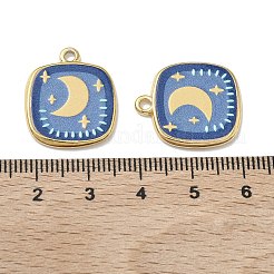 Подвески из нержавеющей стали 304 с эмалью&nbsp;STAS-K295-61G