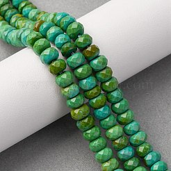 Бусины из натурального магнезита TURQ-P027-29-4x6mm