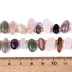 Природных драгоценных камней смешанного бисер нитей&nbsp;G-Z091-A27