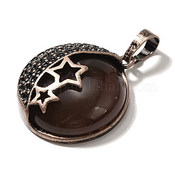 Подвески из натурального красного агата (окрашенного и нагретого)&nbsp;G-P560-01R-14