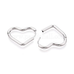 Серьги-кольца из нержавеющей стали 304&nbsp;STAS-T074-53P