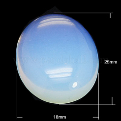 Gemstone cabochons&nbsp;G-H1596-25x18x7.5mm-M