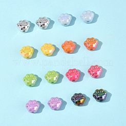 32шт акриловые бусины с УФ-покрытием&nbsp;PACR-FS0001-04