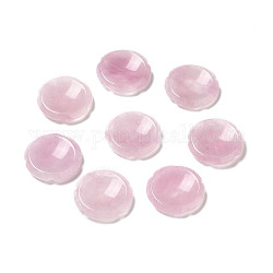 Камни для беспокойства из натурального розового кварца, формы цветка, 37.5~38x38x7~7.5 мм