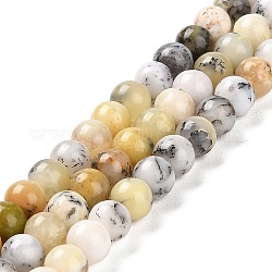 Naturali africane perline opale fili, tondo, 5.8~6.8mm, Foro: 0.8 mm, circa 62~65pcs/filo, 15.24~15.75'' (38.7~40 cm)