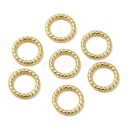 Lega di rings collega, ritorto, oro, anello, 8x1mm, diametro interno: 5.5mm