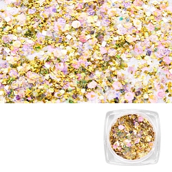 Nail Art Glitter Sequins, Manicure Decorations, DIY Sparkly Paillette Tips Nail, Colorful