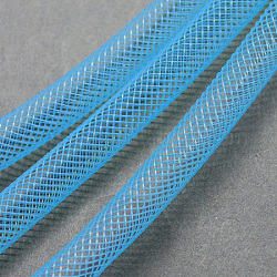 Пластиковый сетчатый шнур, глубокое синее небо, 8 мм, 30 ярдов