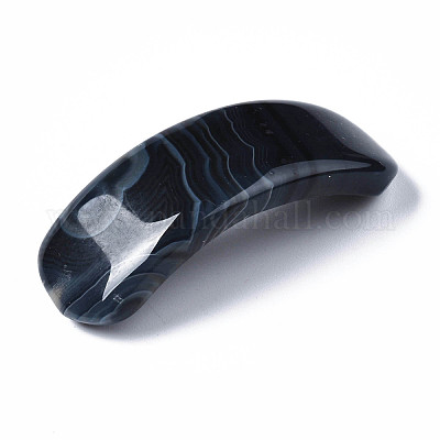 Соединители звеньев натурального агата&nbsp;G-S356-28A-1