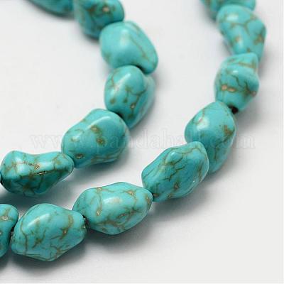 Synthetischen howlite Perlenstränge&nbsp;G-P228-35-A-1