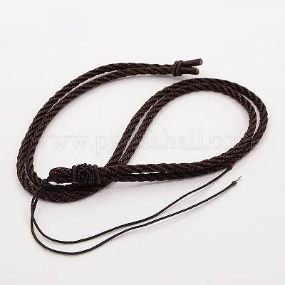 Wholesale Braided Nylon Cord Necklace Making 