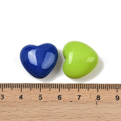 Краска для запекания непрозрачные акриловые бусины&nbsp;OACR-F014-03-1