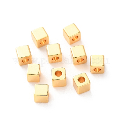 Латунные бусины&nbsp;KK-C157-63G-1