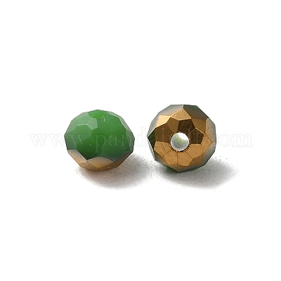 Perles en verre electroplate&nbsp;EGLA-I016-04C-1