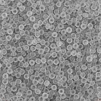 Стеклянный бисер матового цвета&nbsp;PW-WG88870-01-1