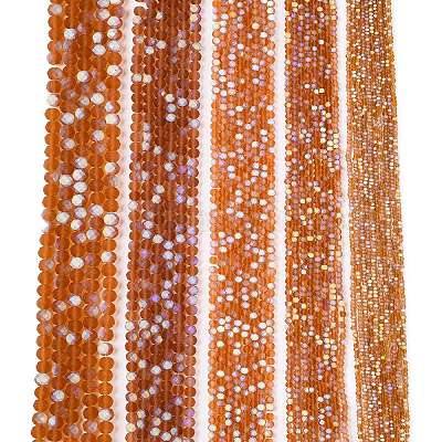 Прозрачные стеклянные бусины&nbsp;LS-EGLA-A044-T4mm-MB04-1