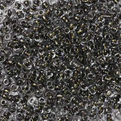 Opaque Glass Seed Beads Round Black 4mm 6/0 SEED BL