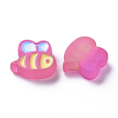 Прозрачные акриловые бусины&nbsp;X-MACR-S374-06B-02-1