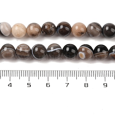 Agate naturelle à bandes&nbsp;G-Q194-C02-02B-1