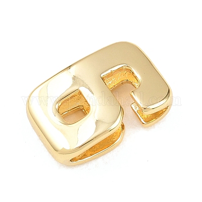 Латунные бусины номер 6&nbsp;KK-B167-B167-26G-06-1